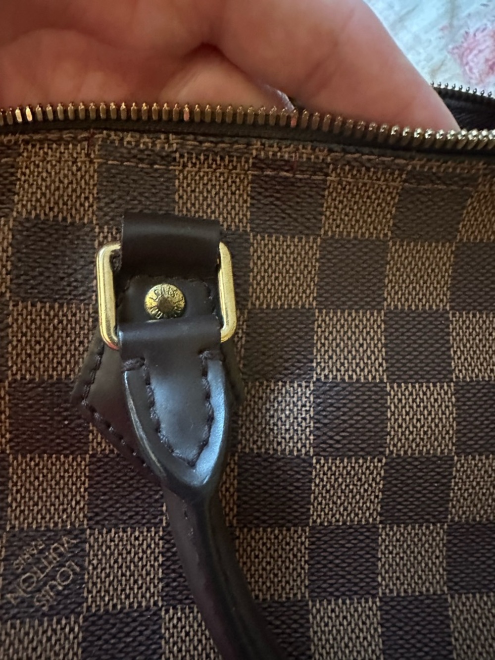🌺🌺Louis Vuitton Speedy Bandouliere 30 in Damier Ebene🌺🌺 - Picture 8 of 16